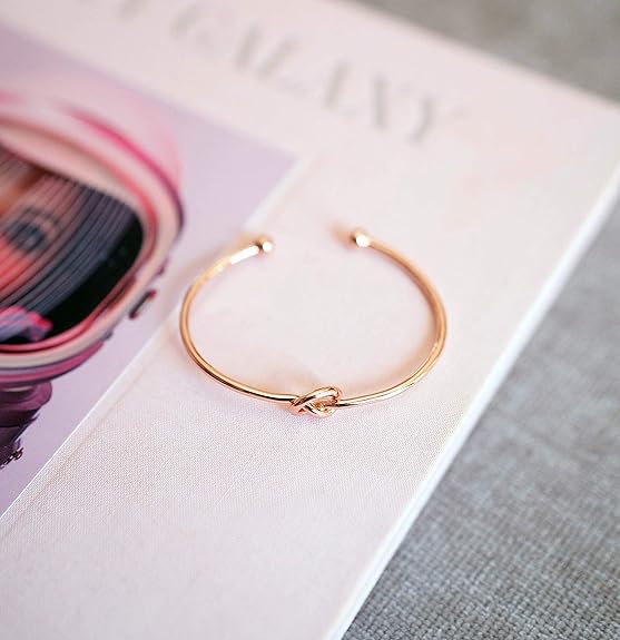 Odete Love Knot Cuff Bracelet | Gold