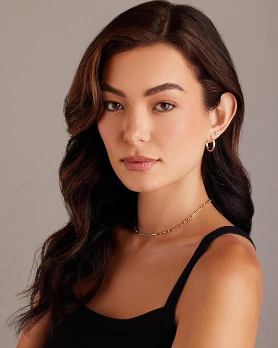 Jandira Small Hoop Earrings | Gold