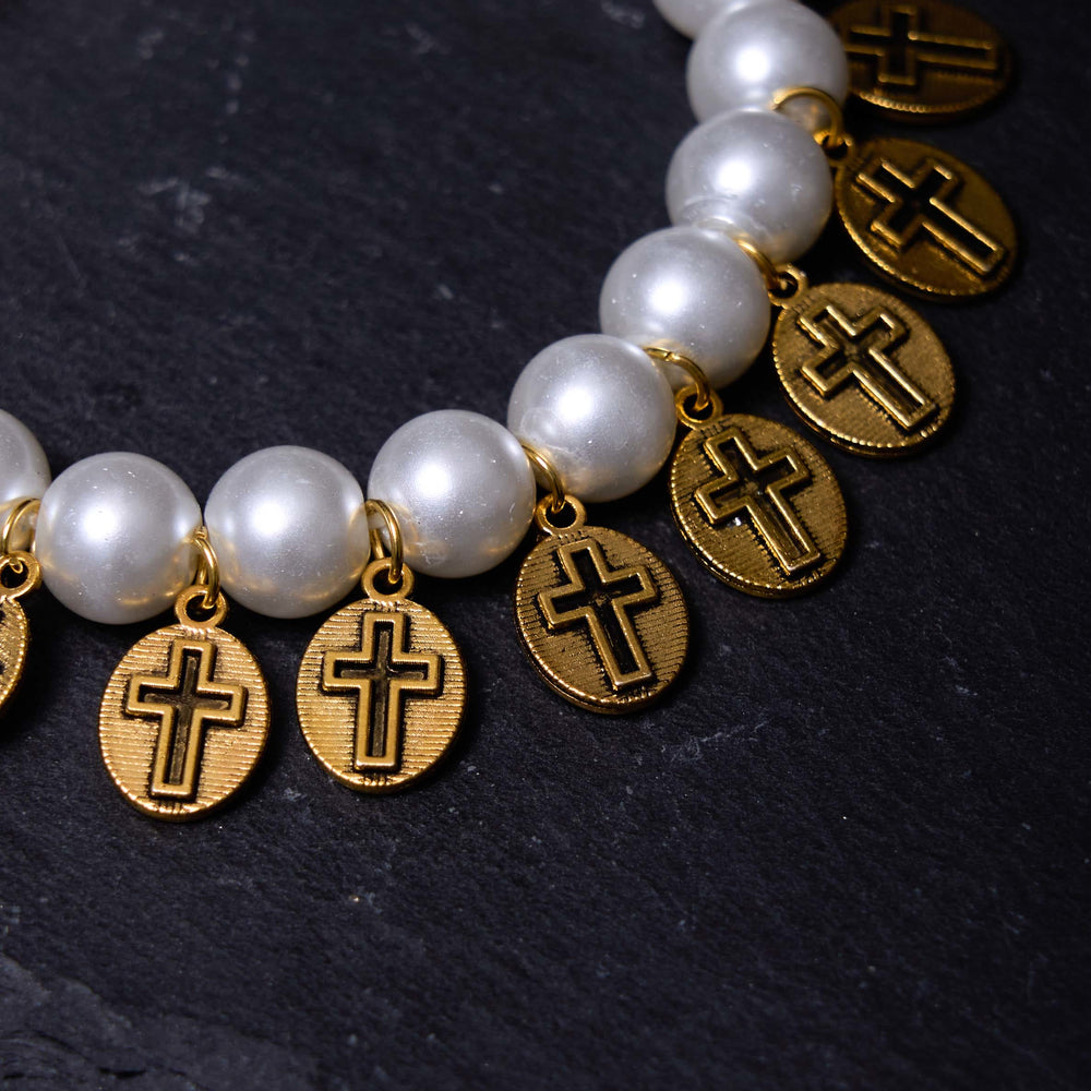 Pulseira Nossa Senhora de Pérola Vintage