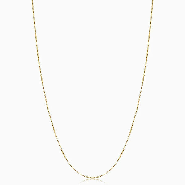 Bodega Box Necklace | Gold