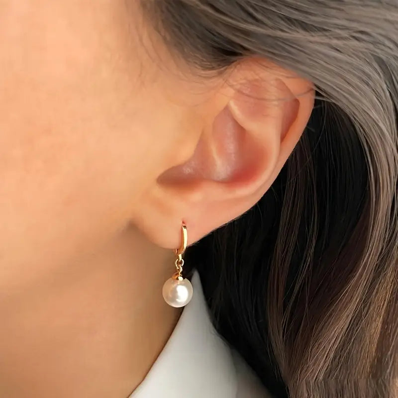 Golden Pearl Jewelry Set | Gold