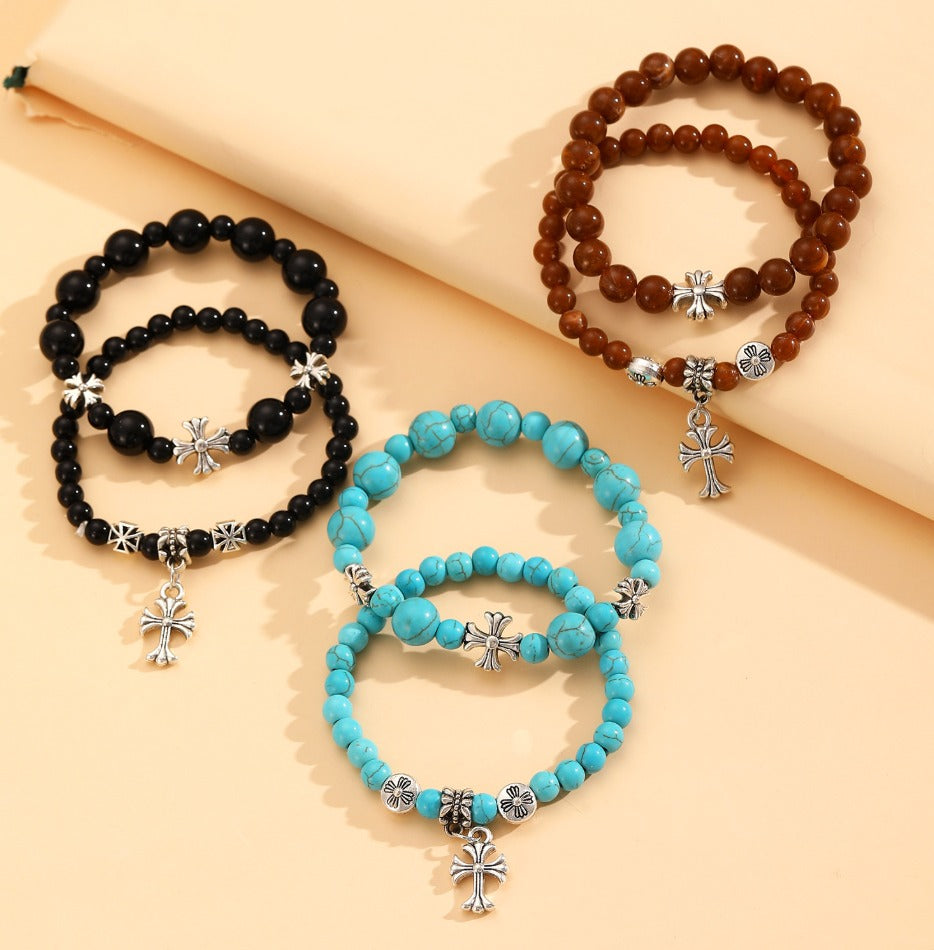 Pulseira Jesus de Turquesa