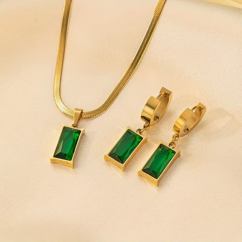 Conjunto de Joias Iselotte Verdain | Dourado