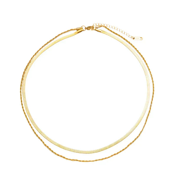 Juliana Solvia Necklace | Gold