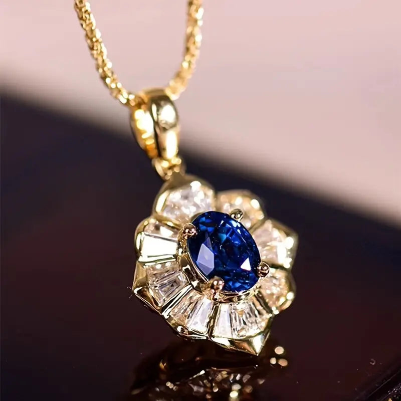 Colar Kavella Noctazure | Dourado