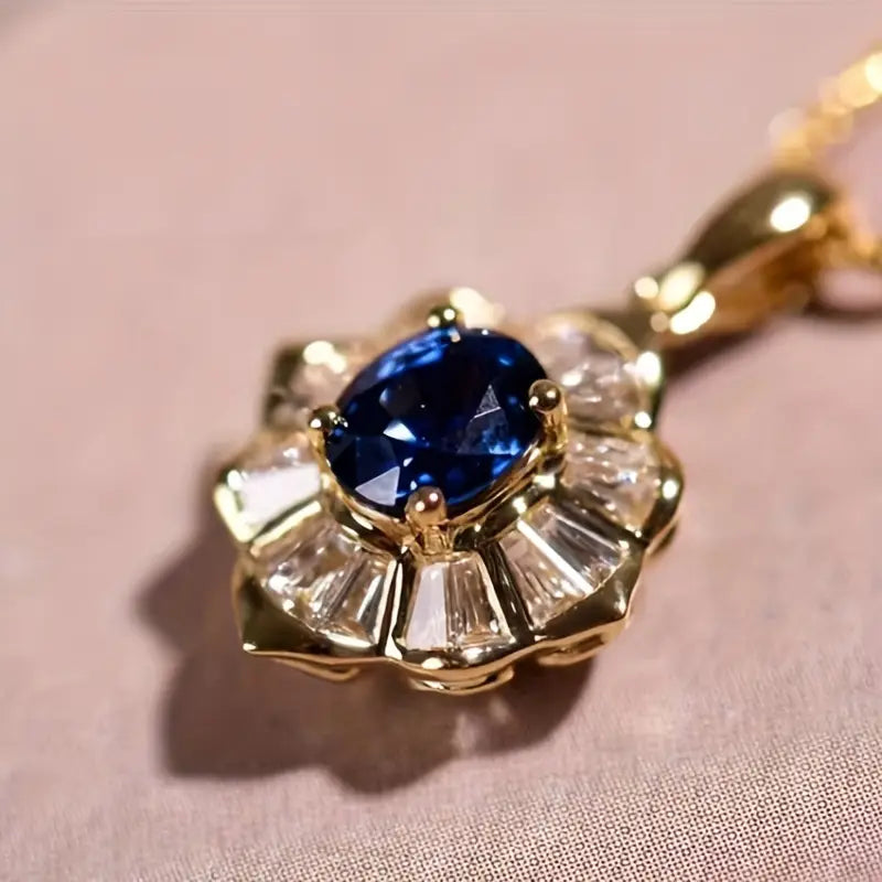 Colar Kavella Noctazure | Dourado