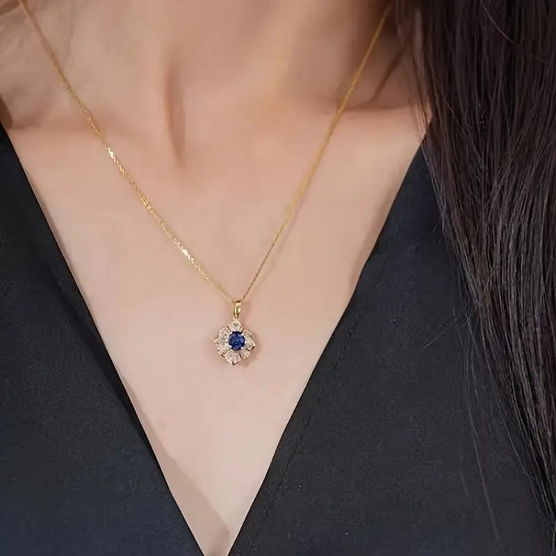 Colar Kavella Noctazure | Dourado