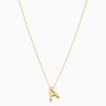 Love Letter Initial Necklace | Gold