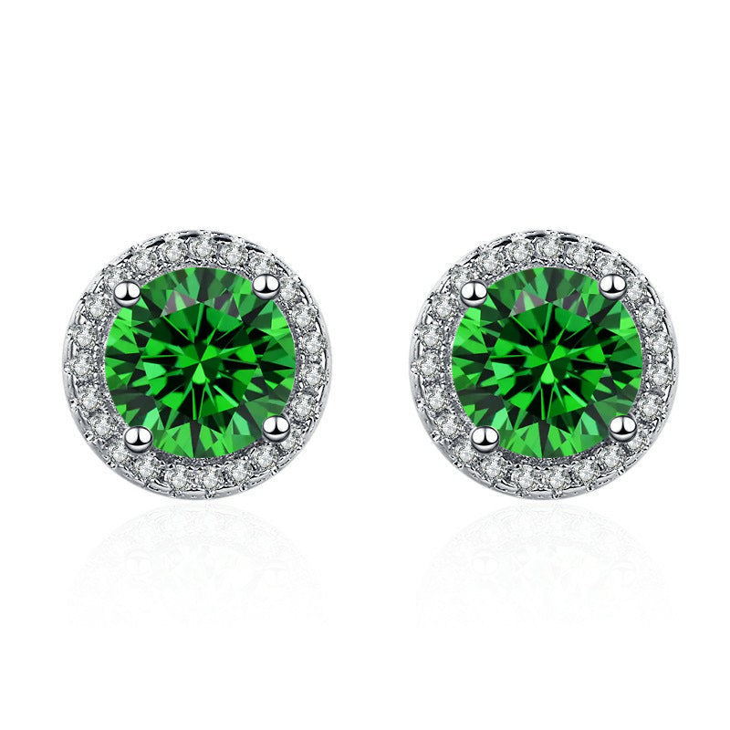Lúcia Verdeal Earrings | White Gold