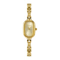 Leila Oval Link Bracelet Watch | Gold