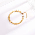 Nathália Watch-Link Chain Bracelet | Gold