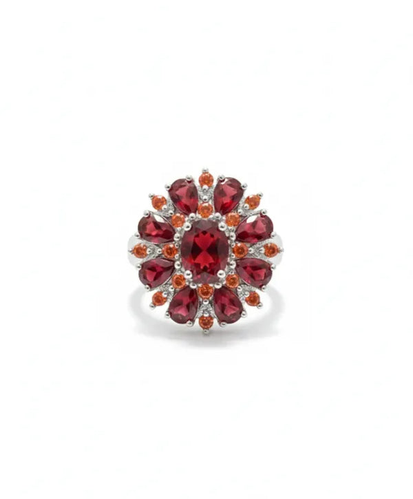 Scarlet Petal Ring | Gold