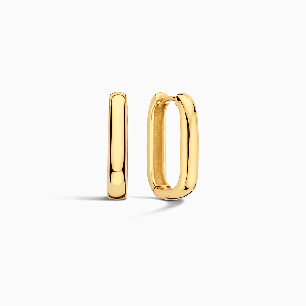 Small Icon Hoops | Gold