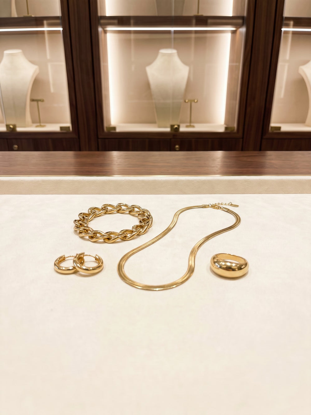 TEST — Gold Link Bracelet