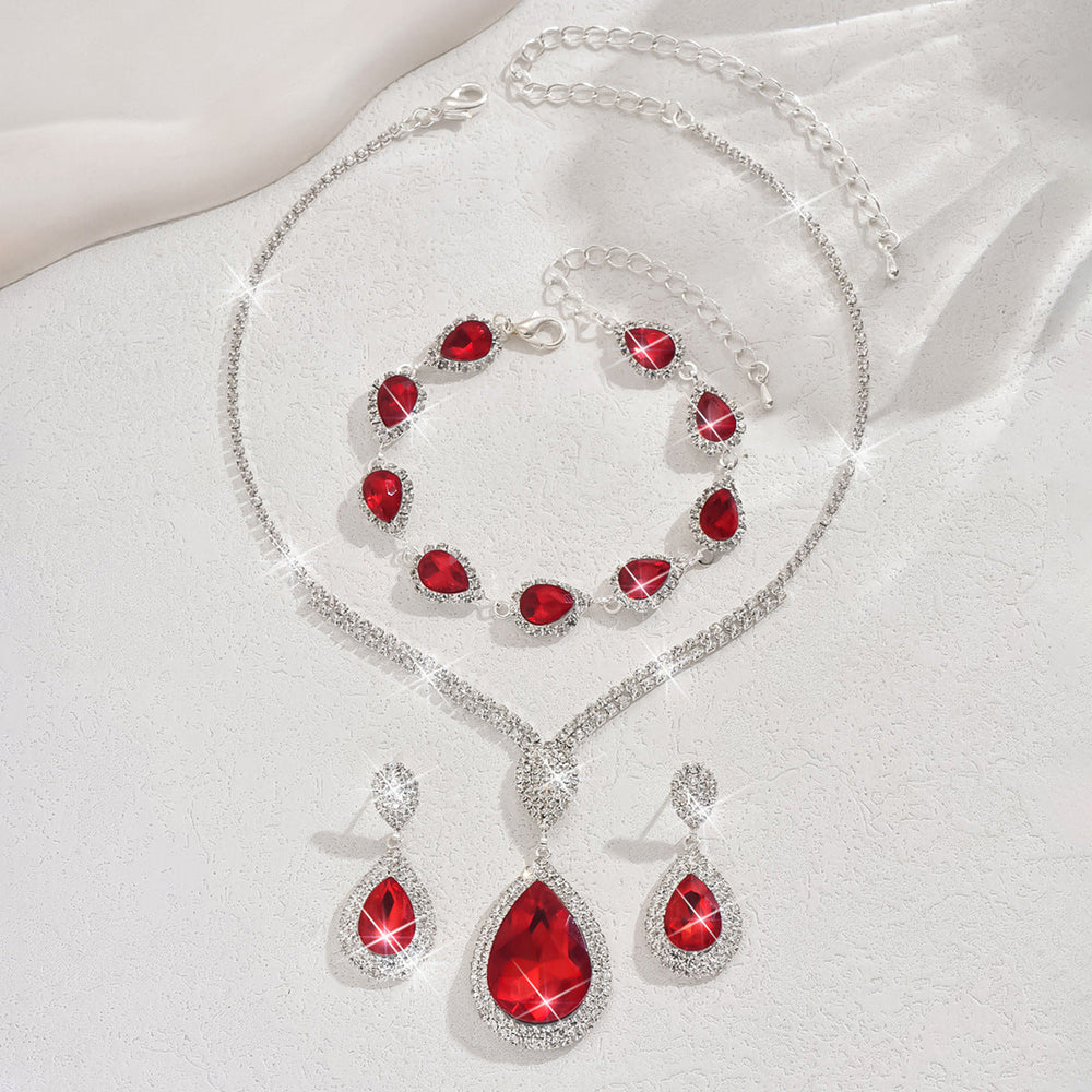 Conjunto de Joias Thalira Bloodwynne | Ouro Branco