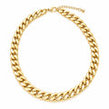 Ângela Chunky Cuban Link Necklace | Gold