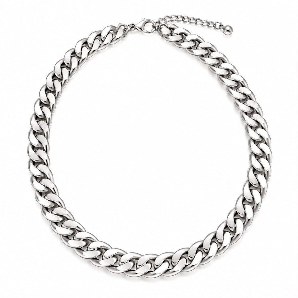 Ângela Chunky Cuban Link Necklace | Gold