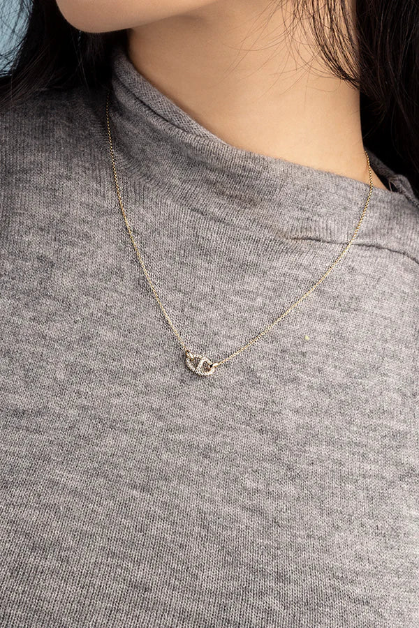 Vilma Mariner Link Pendant Necklace | Gold