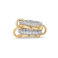 Liliane Interlock Stack Rings | Gold