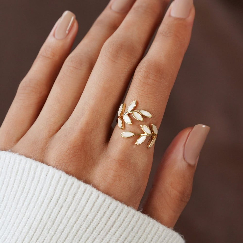 Anel Chiara Folhas | Dourado