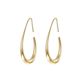Magali Teardrop Hoop Earrings | Gold