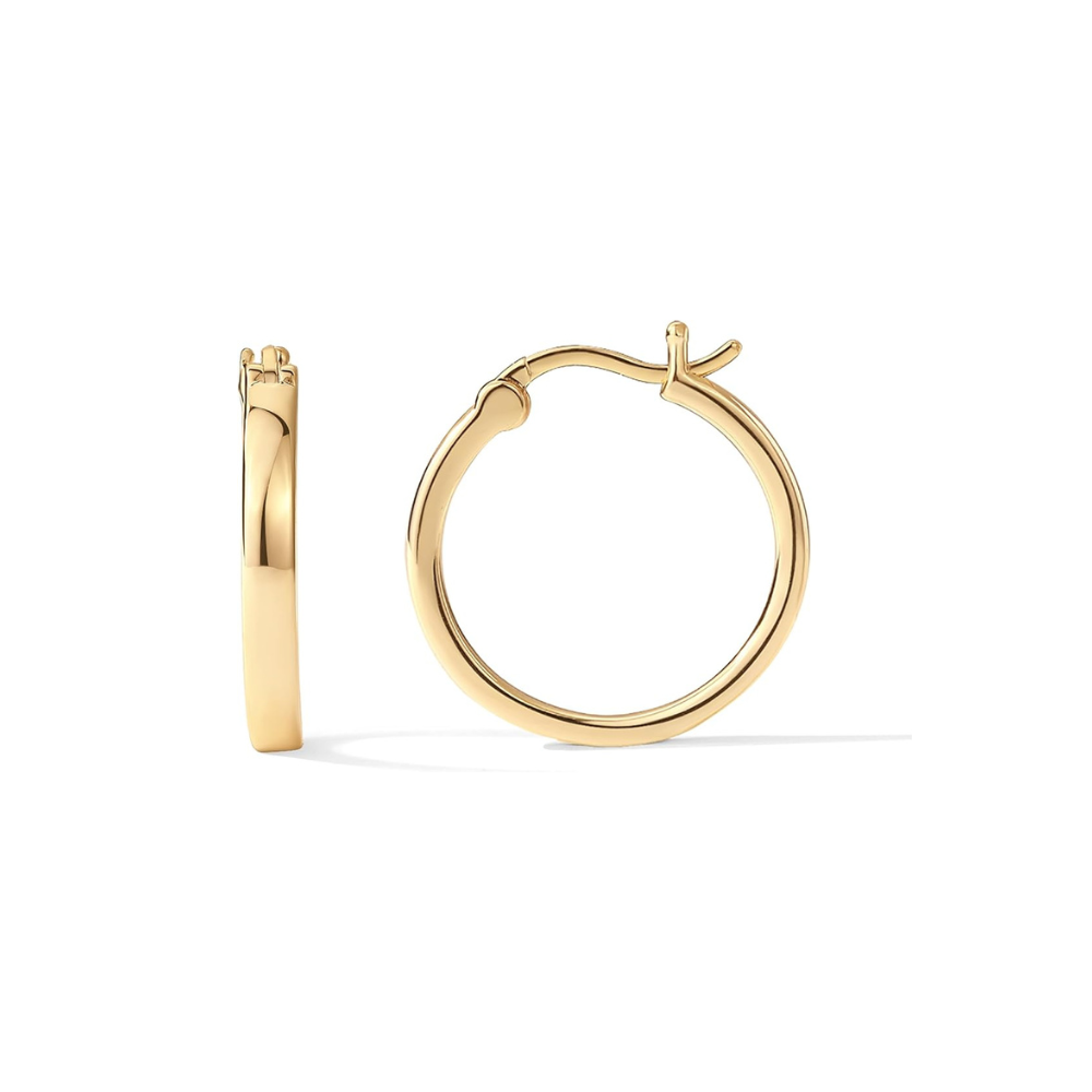Jandira Small Hoop Earrings | Gold